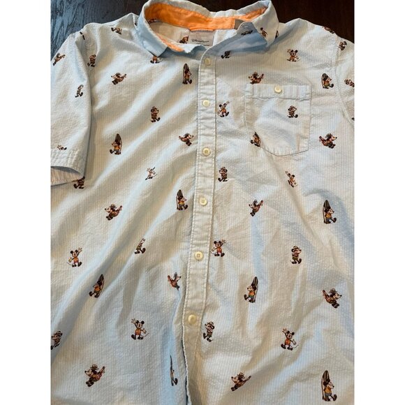Disney Parks Tommy Bahama Mickey Mouse Button Down Shirt - Picture 2 of 4